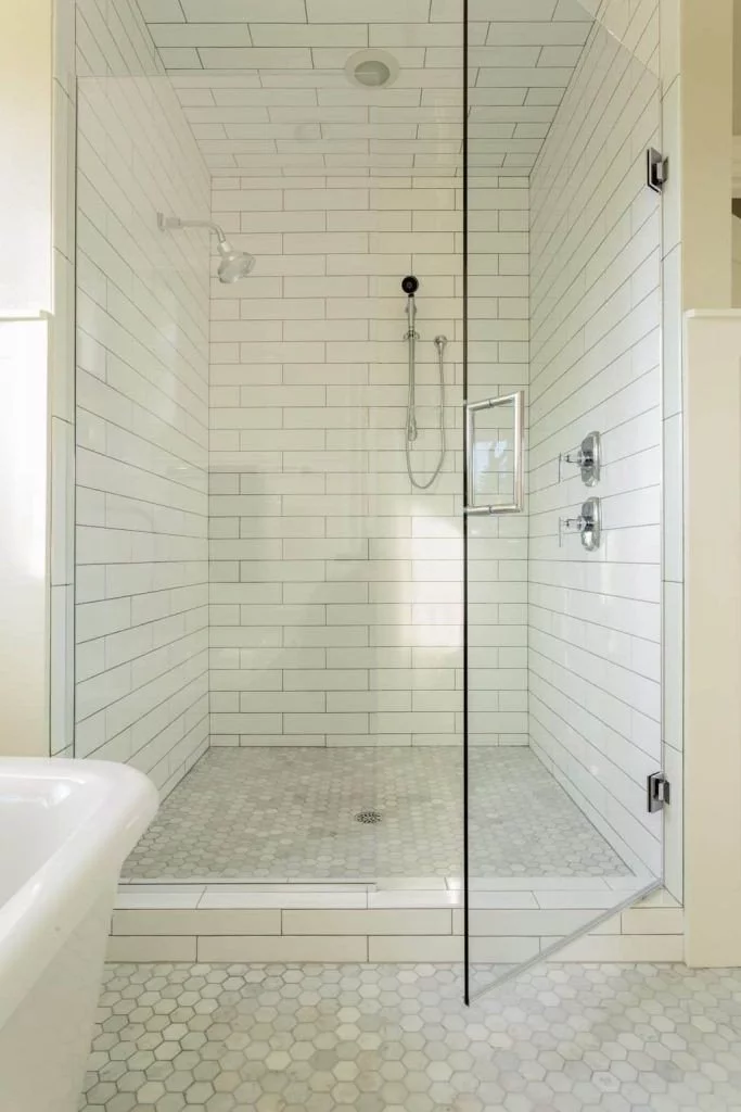 Budget Bathroom Upgrade Frameless Shower Doors