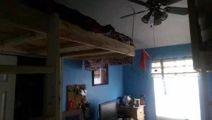 Loft Bed with chain