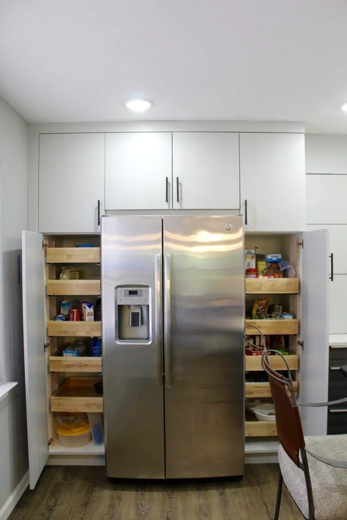 Kitchen remodeling pantry storage