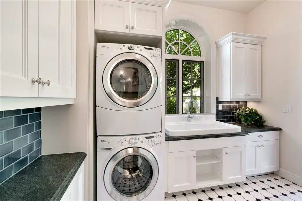 Laundry room storage cabinets for cleaning supplies - Innovate