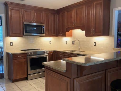 Traditional Kitchen Remodel in Crawfordville, FL — $47,217