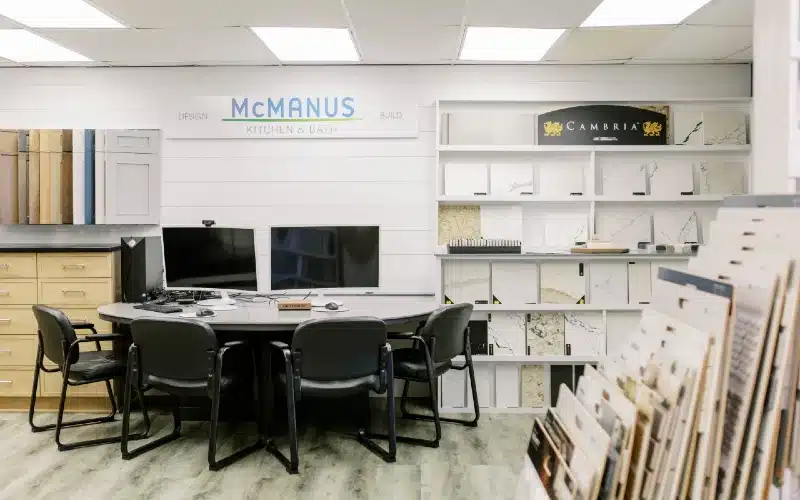 McManus Kitchen and Bath Showroom Design Desk 