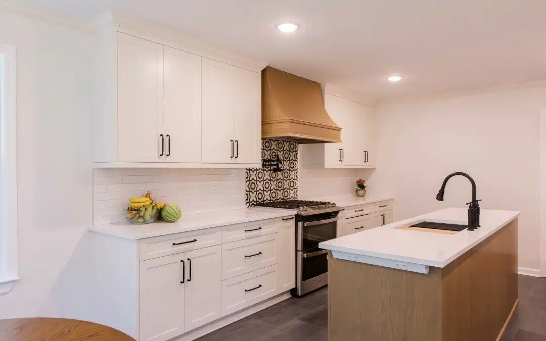Wood Accents and Decorative Backsplash in a Family Kitchen – $102,106