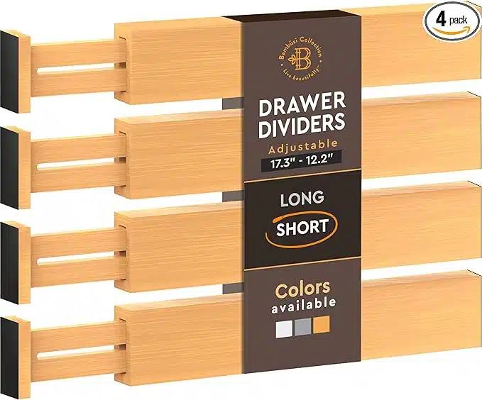 Home Organization drawer dividers